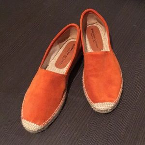 Patricia Green suede espadrille loafers